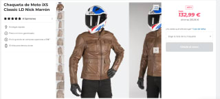 Chaqueta de Moto iXS Classic LD Nick por 132.99€