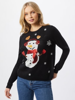Only Trui 'XMAS Exclusive Snowman' voor €4,95 bij About You