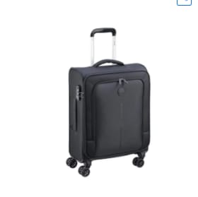 DELSEY Valise Cabine Iroise Trolley Slim 55 cm Noir à 49,99€