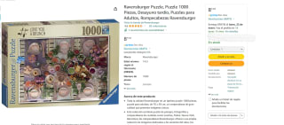 Puzzle 1000 Piezas, Desayuno tardío marca Ravensburger por 8,13€