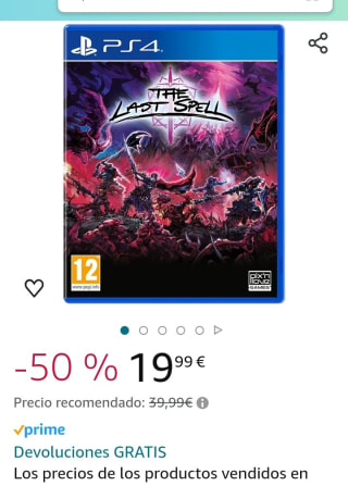 The Last Spell PlayStation 4 por 19,99€.