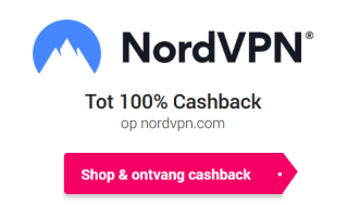 100% Cashback op NordVPN via CashbackXL