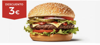 Código 3€ Descuento por compra de + 14,90€ en productos para preparar y acompañar tu hamburguesa en Elcorteinglés
