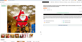 Estrella arbol Navidad con proyector Copo de Nieve por solo 4,99€