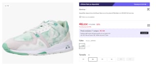 Zapatillas de Mujer Le Coq Sportif Lcs R1000 por 34.03€