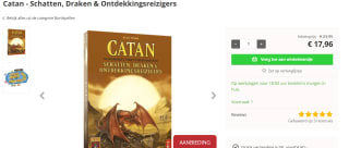 999 Games Catan: Schatten, Draken & Ontdekkingsreizigers voor €17,96 bij Spellenrijk