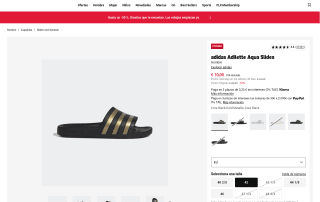 Adidas Adilette Aqua por 10€