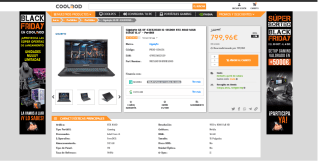 Pre Black Friday Portátil Gigabyte G5 KF-E3ES313SD i5-12500H RTX 4060 16GB 512GB 15.6" por 799,96€