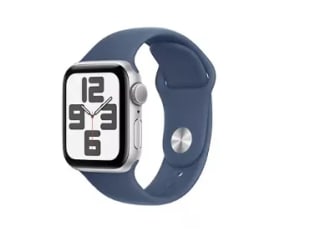 Montre connectée APPLE WATCH SE 44mm Argent/Denim S/M à 279€