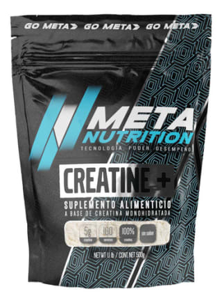 Creatina Meta Nutrition 500g Sin Sabor por $351 en Mercado Libre