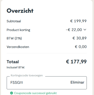 Ergonomische bureaustoel voor €177,99 dmv code bij Flexispot
