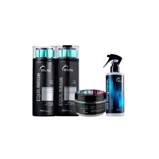 Kit de Shampoo da Truss equilibrium + máscara + Homecare com 4 produtos - R$ 259,90