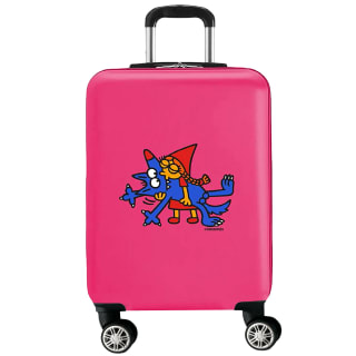 Maleta 56,5x42x21 cm rosa caperucita por 22,99€.