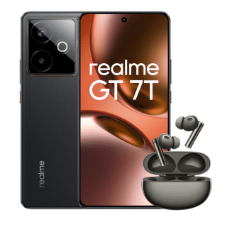 Realme GT 7T 5G de 12GB+256GB +Regalaremos realme buds Air 6 Pro por 429€