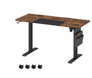 Bureau Assis-Debout Électrique Vasagle LSD124X01 - 3 hauteurs mémorisables, 80kg de charge maximale à 157,99€