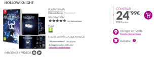 Videojuego Hollow Knight Nintendo con todos los DLC por 24,99€