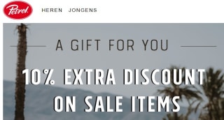 10% extra korting op de sale bij Petrol Industries