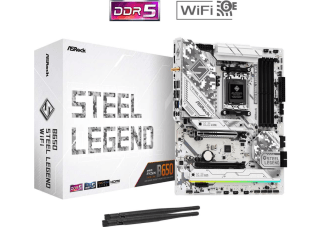 Placa ASRock B650 Steel Legend WiFi base ATX, socket AM5 por 206,95€