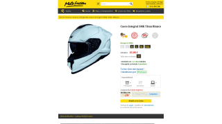 Casco de moto SMK TITAN fibra por 65€