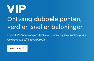 Dubbele VIP punten + Piratenschip speeltuin + Zomerplezier VIP-uitbreidingspakket bij Lego