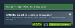 Battlestar Galactica Deadlock tijdelijk gratis via Steam