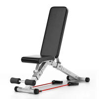 ALLINLIFE Banco de gimnasio plegable 300kg por 63,89€