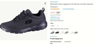 Sneakers laag 'Flex Appeal 3.0' voor €29,33 bij Amazon