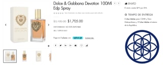 Dolce & Gabbana Devotion 100ml por $1,705 en Ufra