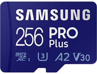 Samsung 256GB PRO Plus MicroSDXC 120MB/s + SD Adapter voor €19,99 bij Amazon.nl
