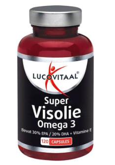 Lucovitaal Visolie Super Omega 3-6 120caps 120 Pcs à 14,74€