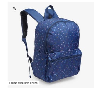 Mini Mochila Up 7L Estampada azul por solo 1,99€
