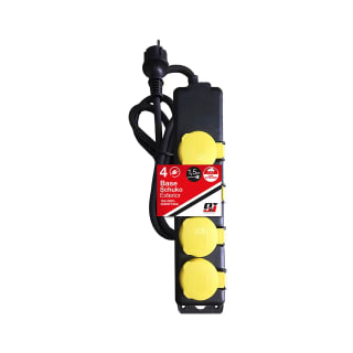 Base para exterior 4 tomas con tapas 1,5m, NINE&ONE por solo 1€