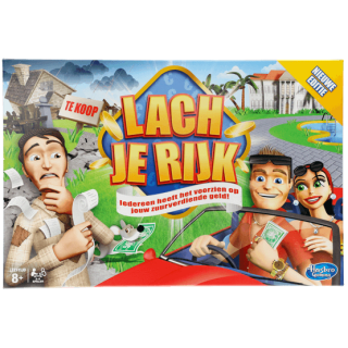 Hasbro Lach je Rijk bordspel voor €3,99 bij Dirk