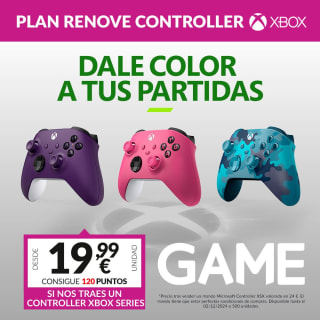 Plan Renove Mando PS5 o Xbox por 19,99€
