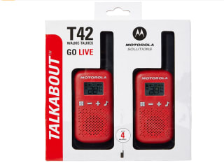 2 Walkie Talkie Motorola T42 RED PMR44616 canales 4 km a 23,99€
