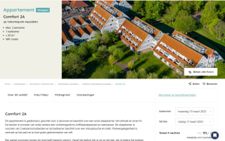 Last minutes vanaf €129 bij Roompot