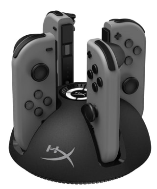 HyperX ChargePlay Quad Nintendo Switch Joy-Con Oplaadstation voor €14,98 bij Amazon