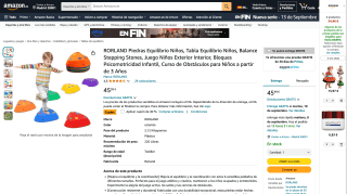 RORLAND Piedras Equilibrio Niños por 27,59€