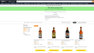 Cervejas Craft com 20% OFF na Amazon