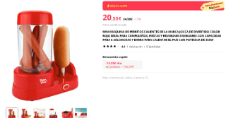 Maquina de Perritos Calientes Jocca por 20,53€