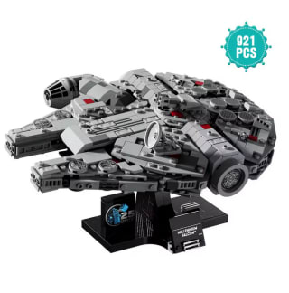 Space Wars: bloques de construcción New Hope Millennium Falcon modelo de nave espacial construible del 25 aniversario 75375 por solo 20,39€