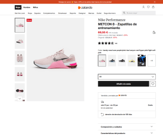 Zapatillas Metcom 8 Mujer desde 69,95€