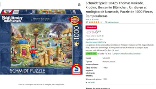 Puzzle 1000 piezas Schmidt Spiele 58423 Thomas Kinkade un dia en el Zoologico por 6,60€