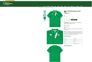 Real Betis Kappa Polo 20/21 por solo 7€
