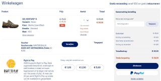 Asics Gel Venture 8 hardloopschoenen voor €36 dmv code bij Asics