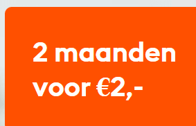 2 maanden Storytel voor €2