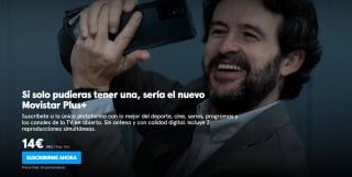 1 mes Gratis MOVISTAR+. Peliculas, series, futbol, Champions