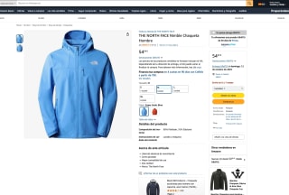 Chaqueta THE NORTH FACE Nimble Hombre por solo 54,99€