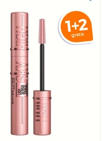 Alle Maybelline mascara 1+2 gratis bij Trekpleister