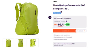 Thule Upslope Snowsports RAS Backpack | 35 L voor €99,95 bij iBOOD